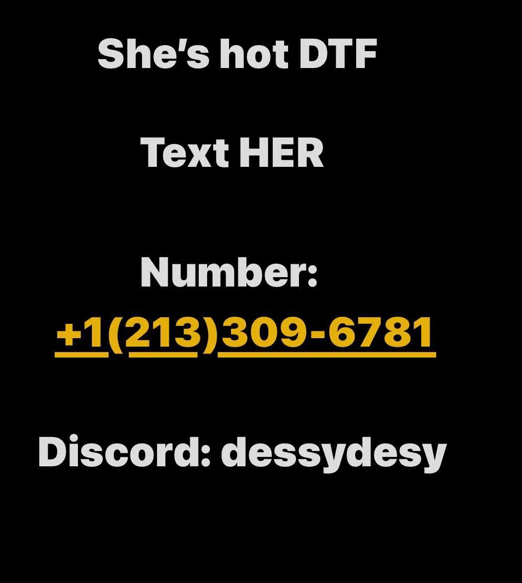 She’s down for FUCK message her now
