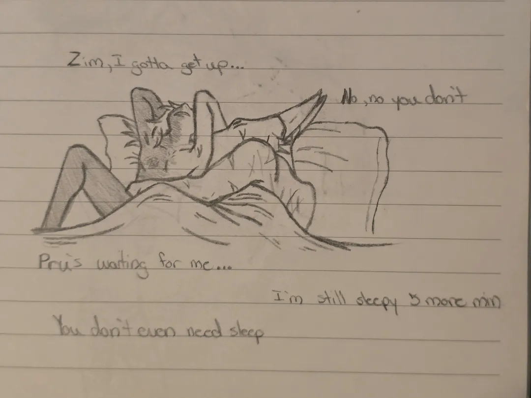 Sometimes it's ok to be lazy. (Original work) [Mm]