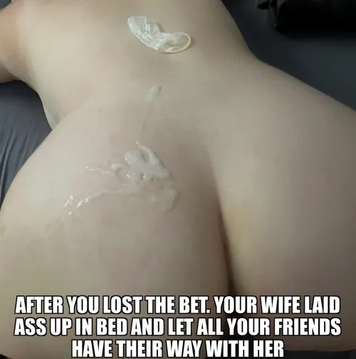 The bet. Your wife. The prize 