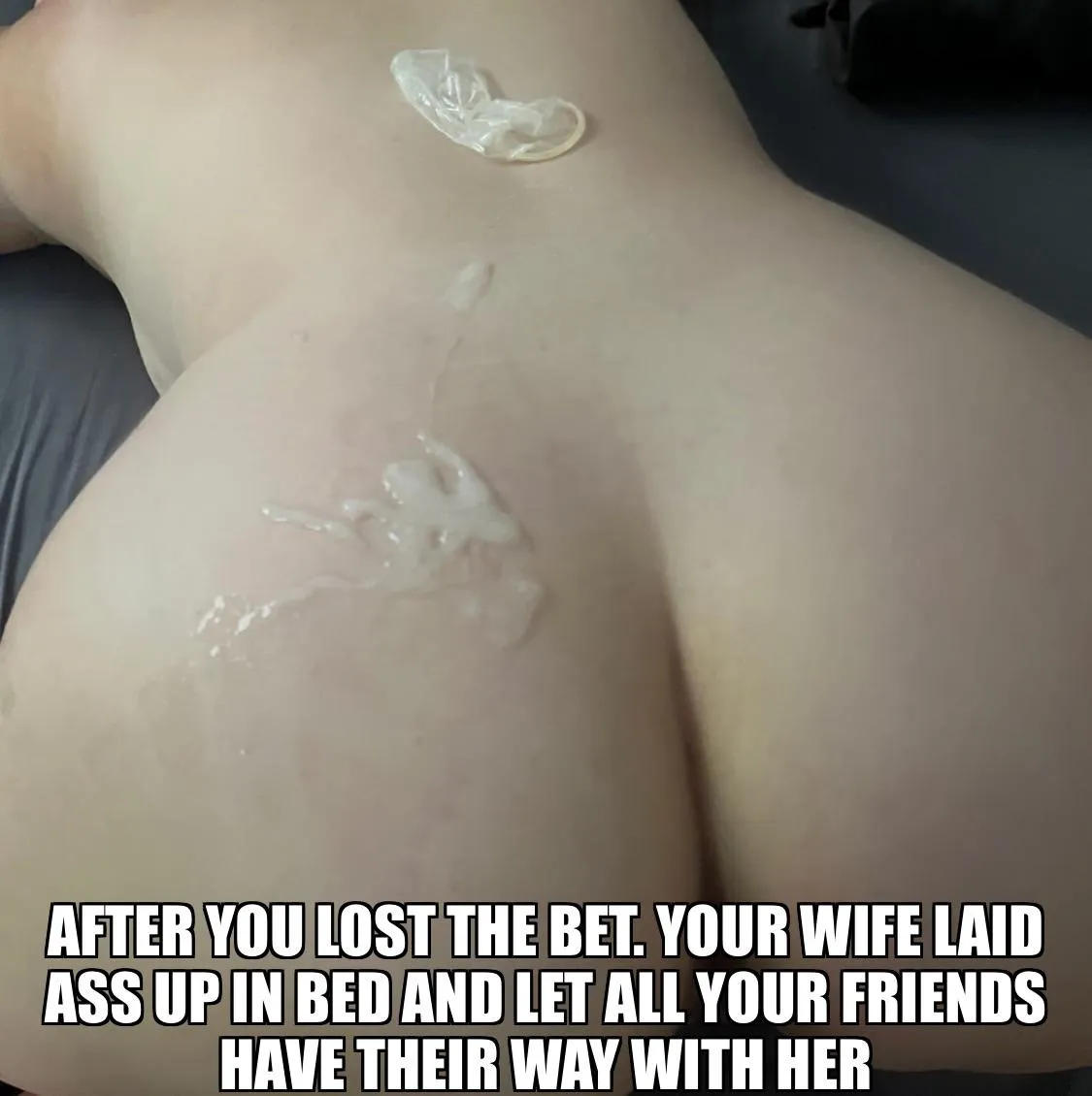 The bet. Your wife. The prize 