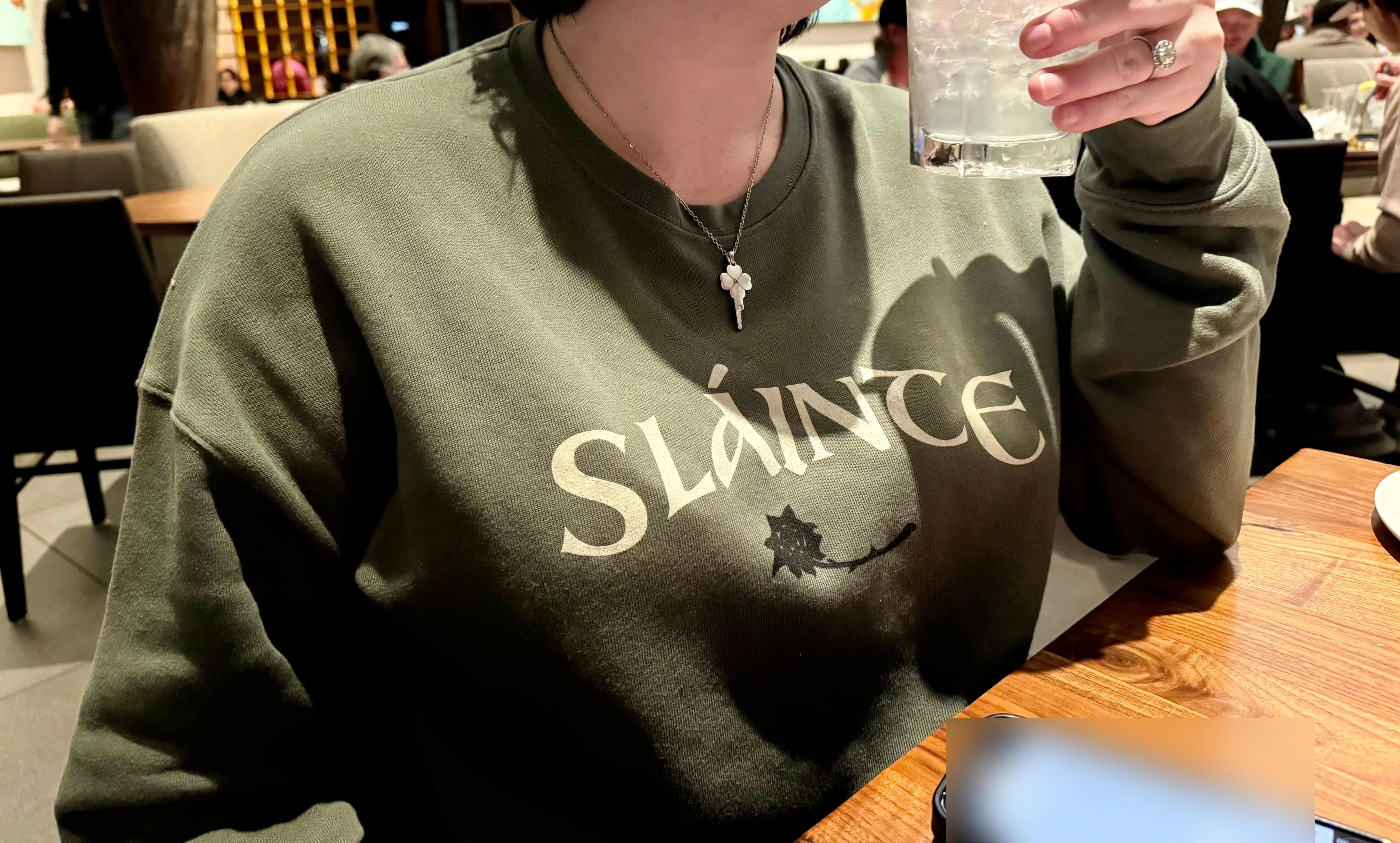 The luck of the Irish was not with hubby last night. No unlock. Sláinte!