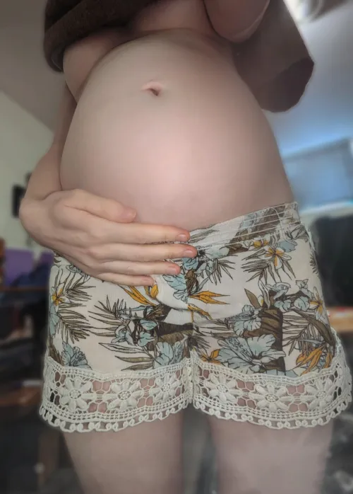 What do you think of my pregnant belly?