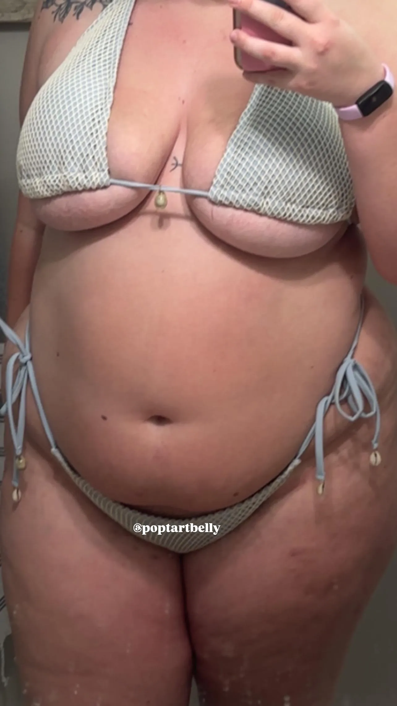 Am I too fat for a tiny bikini🐷