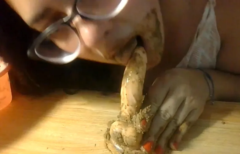 (F) Let me take care of this mess while you relax and cum inside my mouth