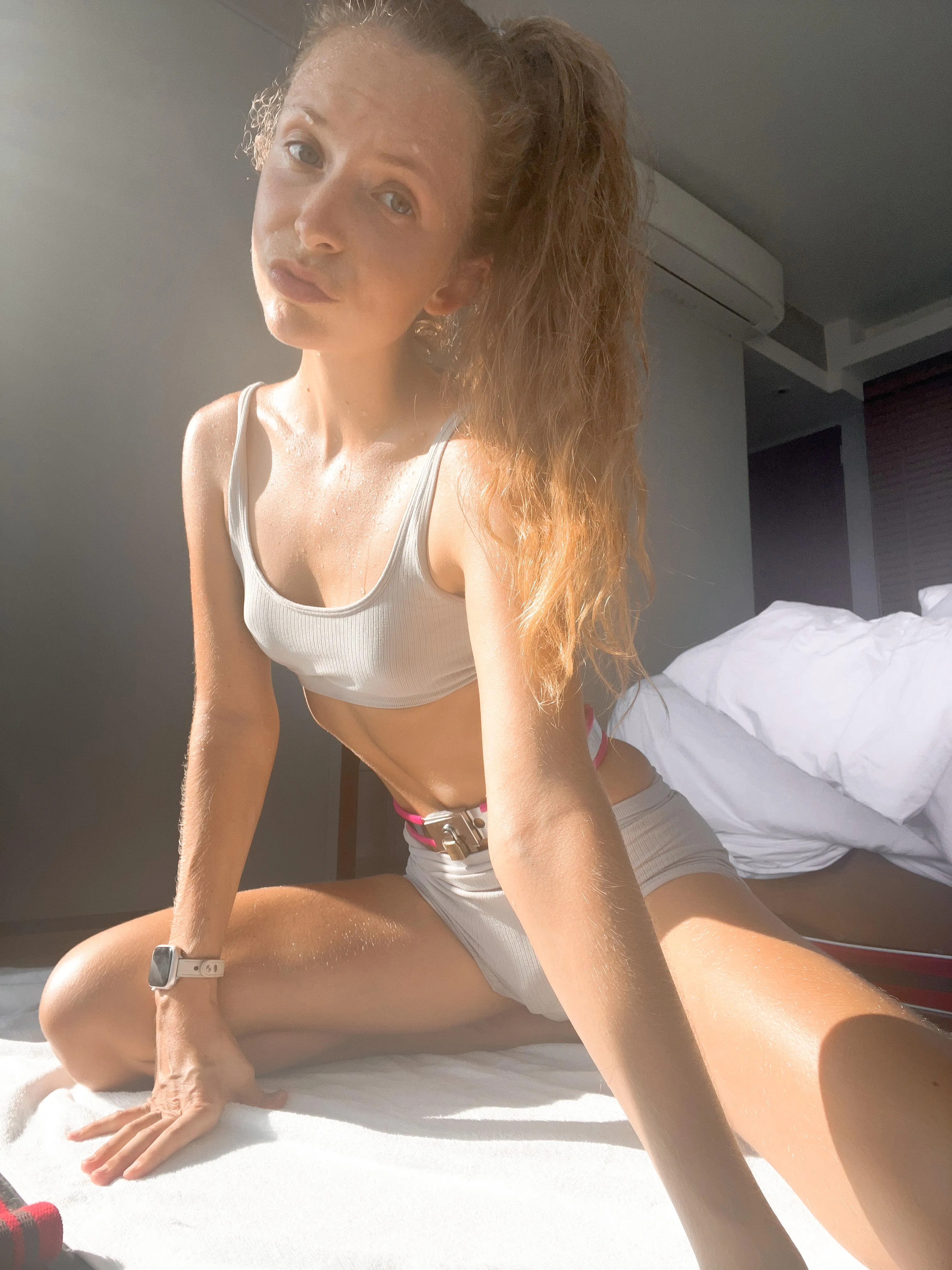 Finally breaking free from the chains and getting a taste of sweet release!