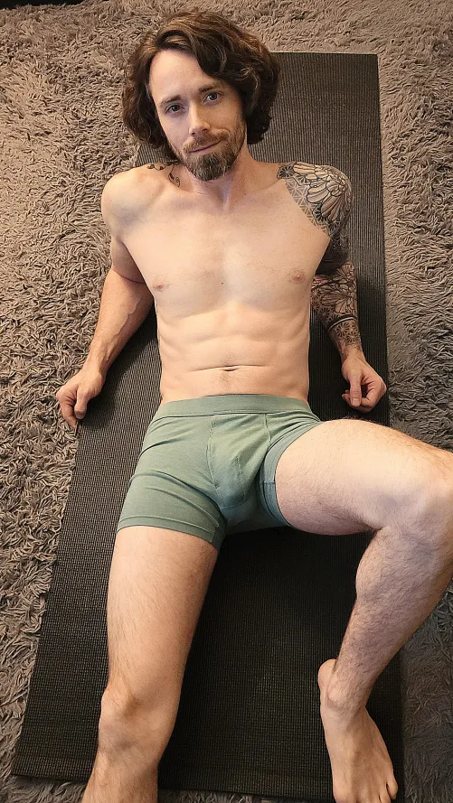 Let's have a good stretch before work