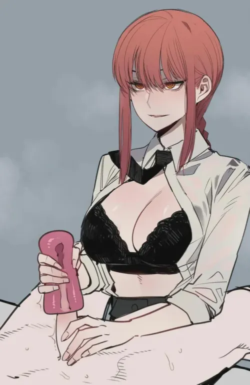 makima being a absolute mommy with bwc