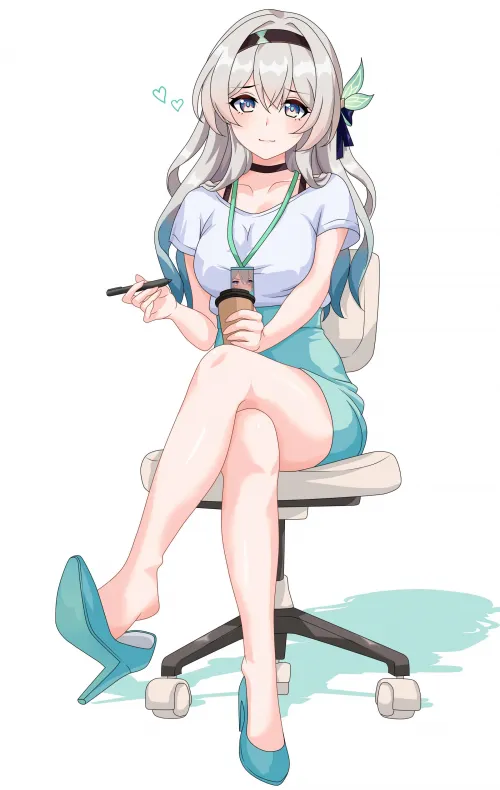 Office Lady Firefly [Honkai Star Rail]