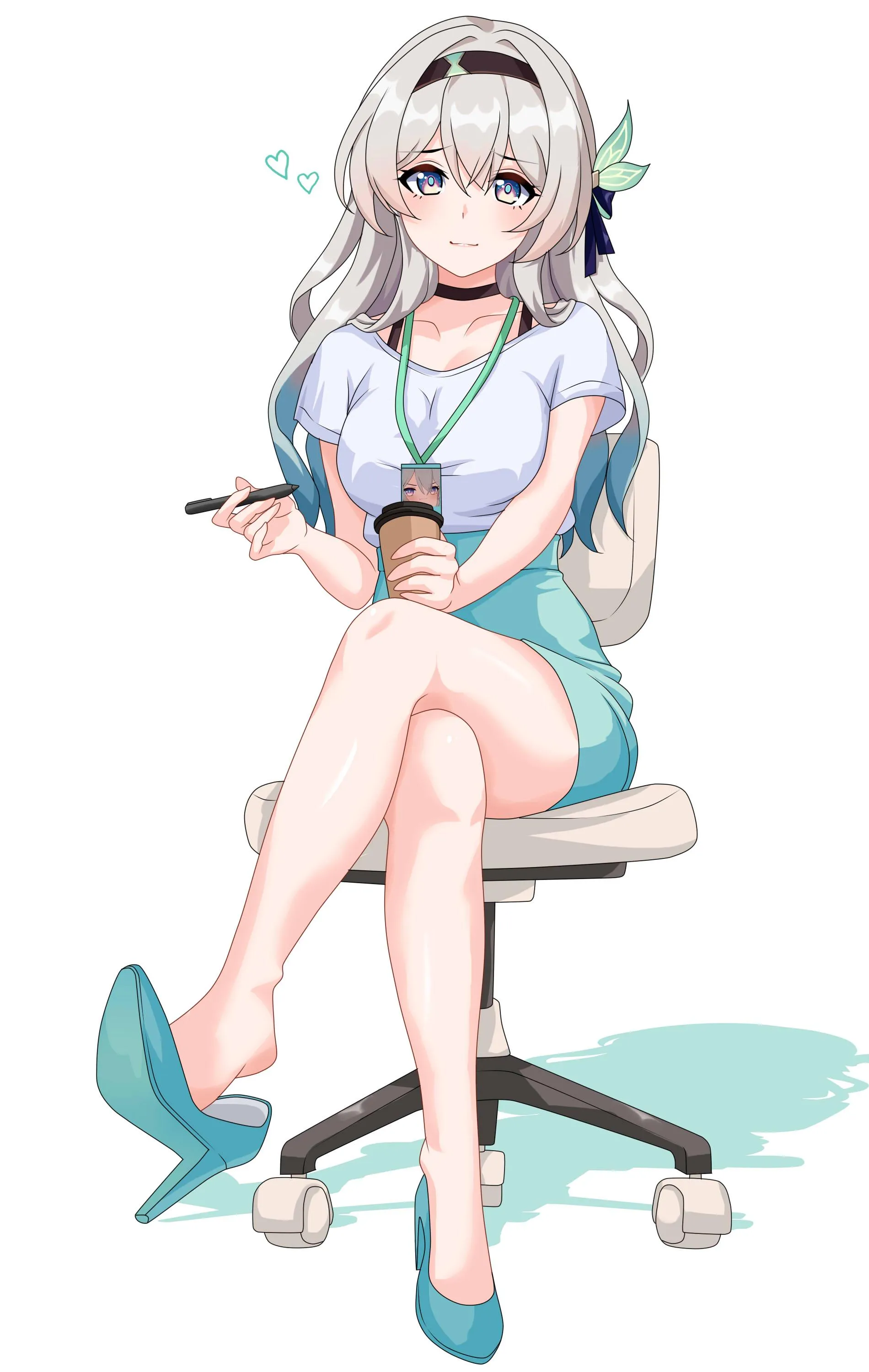 Office Lady Firefly [Honkai Star Rail]