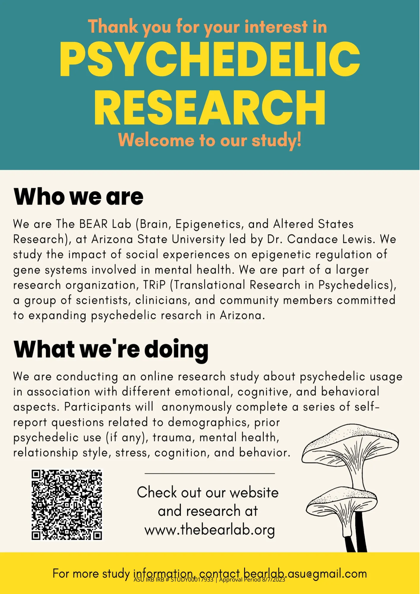 Participate in Psychedelic Research!