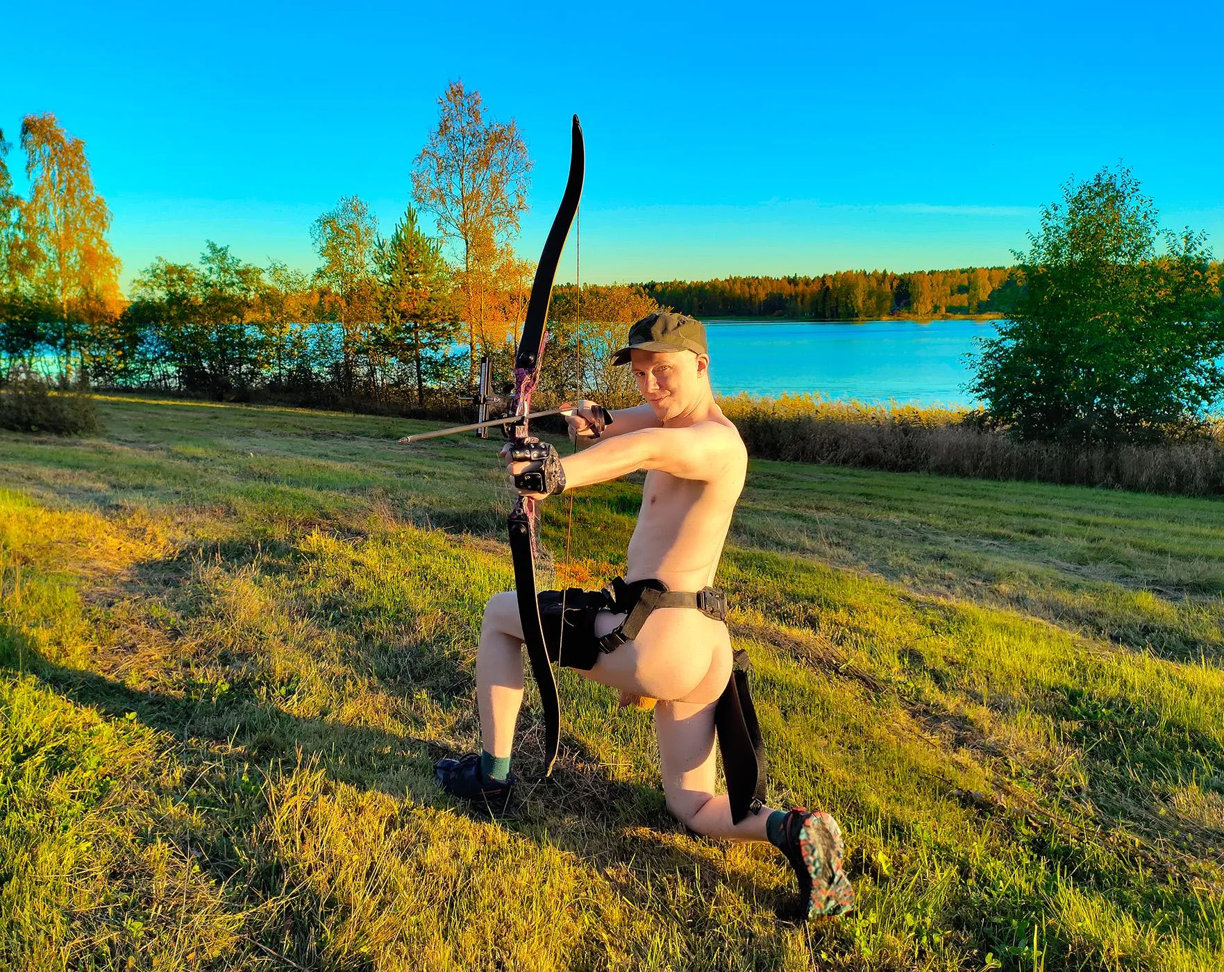 Shooting is better without clothes :)