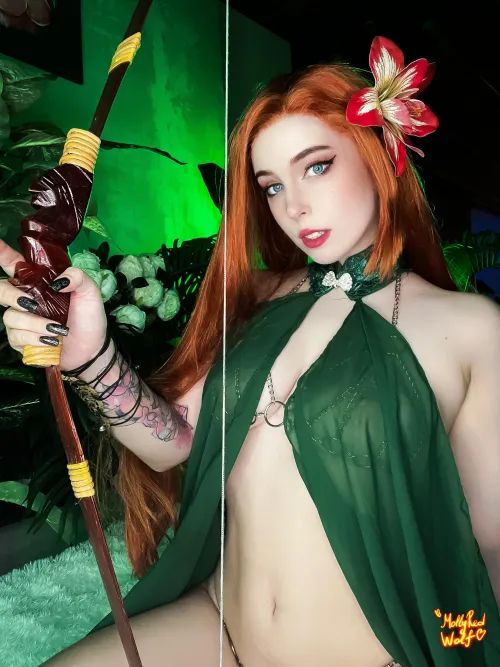 Windranger from Dota 2 by Mollyredwolf
