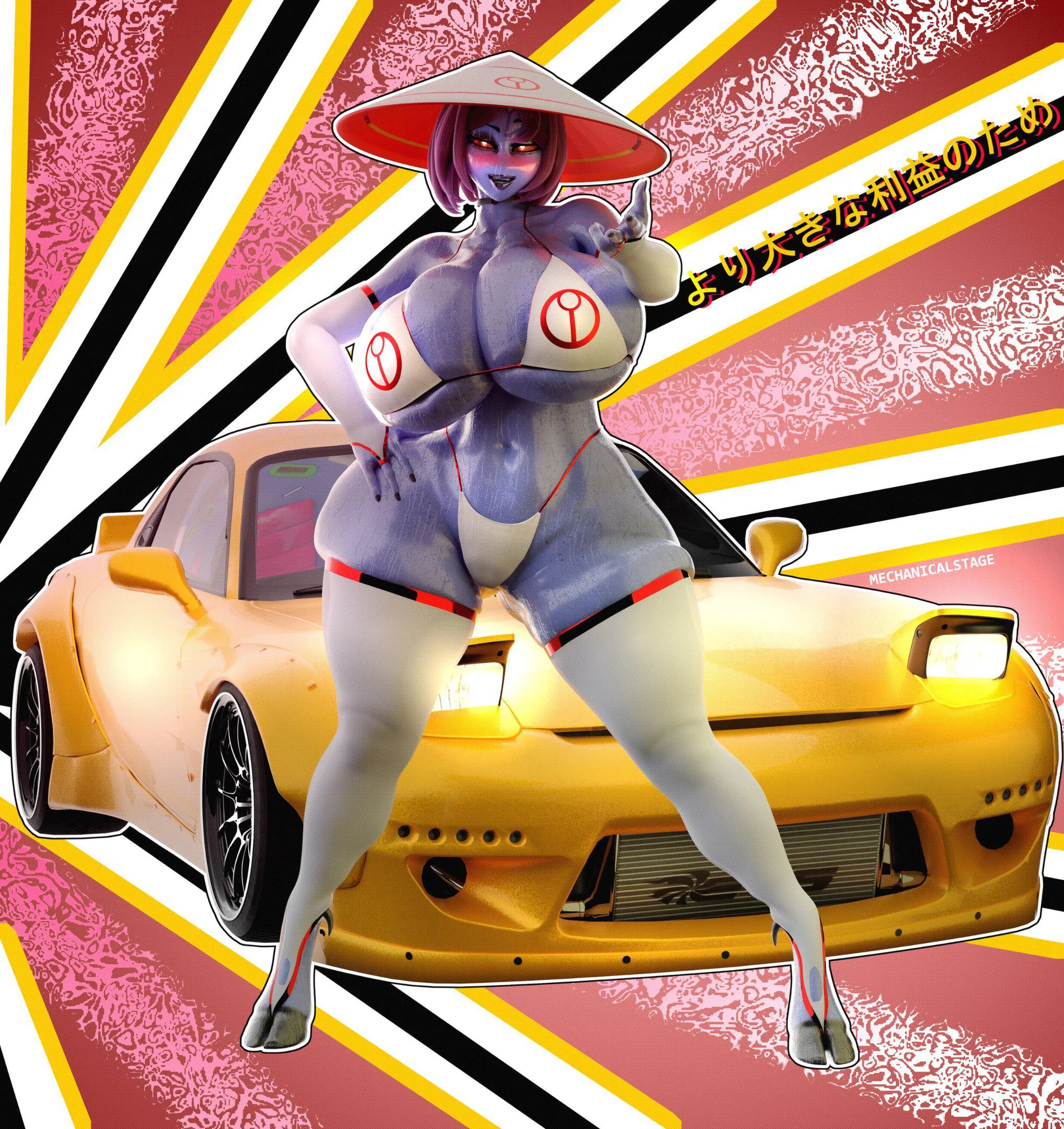 You choose the right lady~! [F] (MechanicalStage)