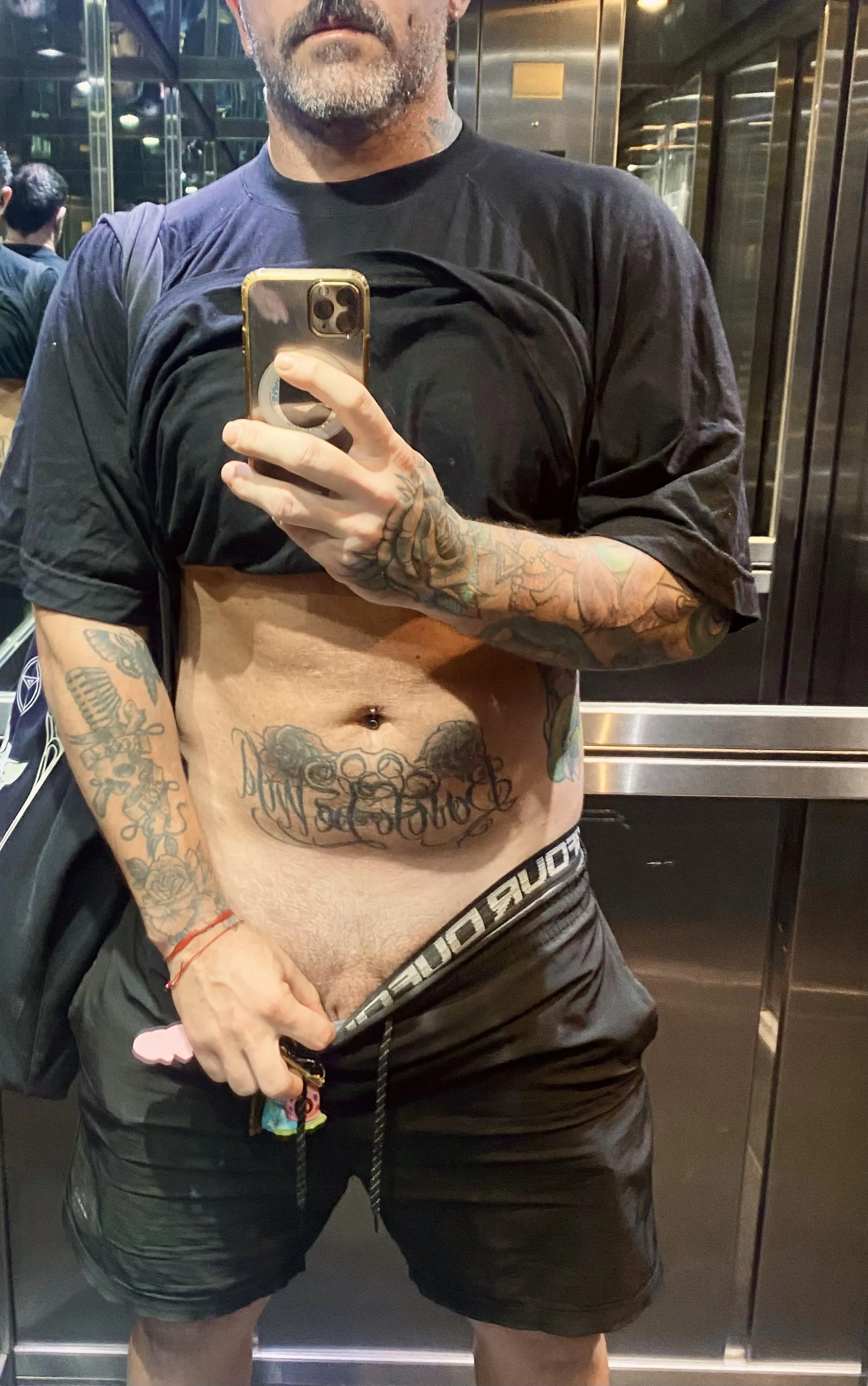 [37] I would love for someone to get stuck with me in the elevator.