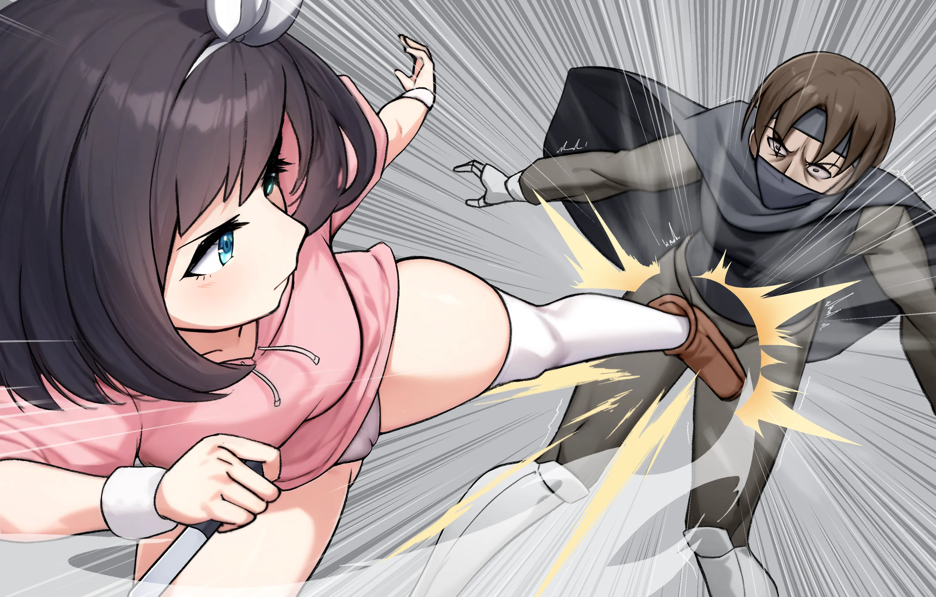 Adventurer Kurumi's Ballbusting!