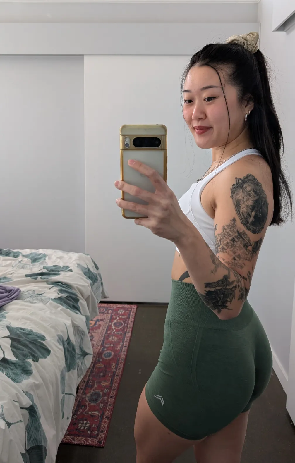 Do you like my hair up?