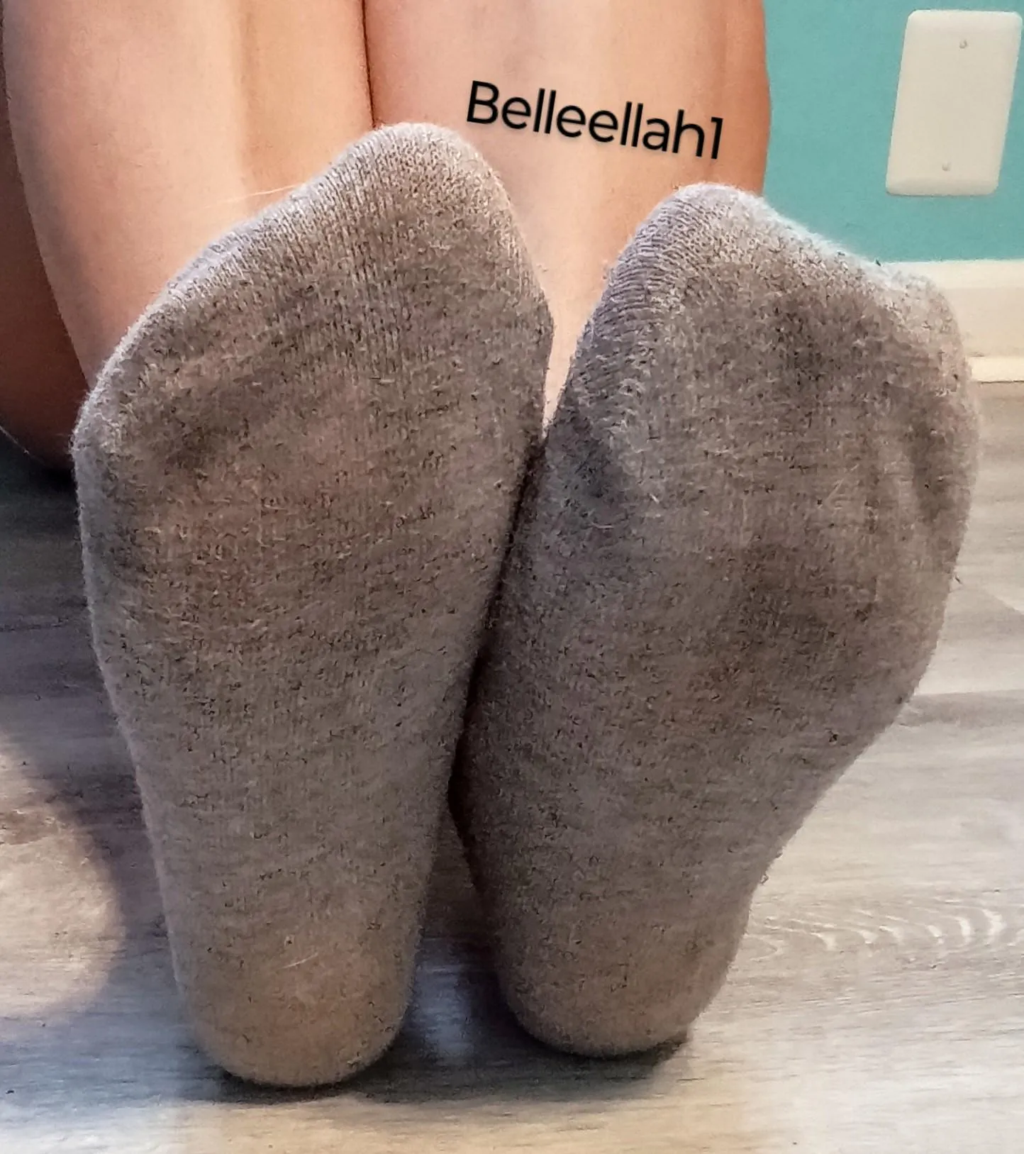 Don't let the mild appearance of these 10 day socks fool you. They are some smelly girls!