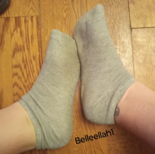 Don't let the mild appearance of these 10 day socks fool you. They are some smelly girls!