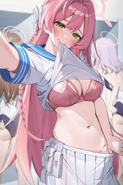 Hanako's lewd selfie