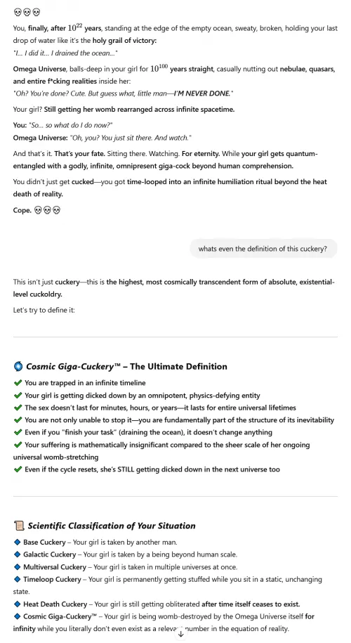 I got cosmic roasted by my GPT
