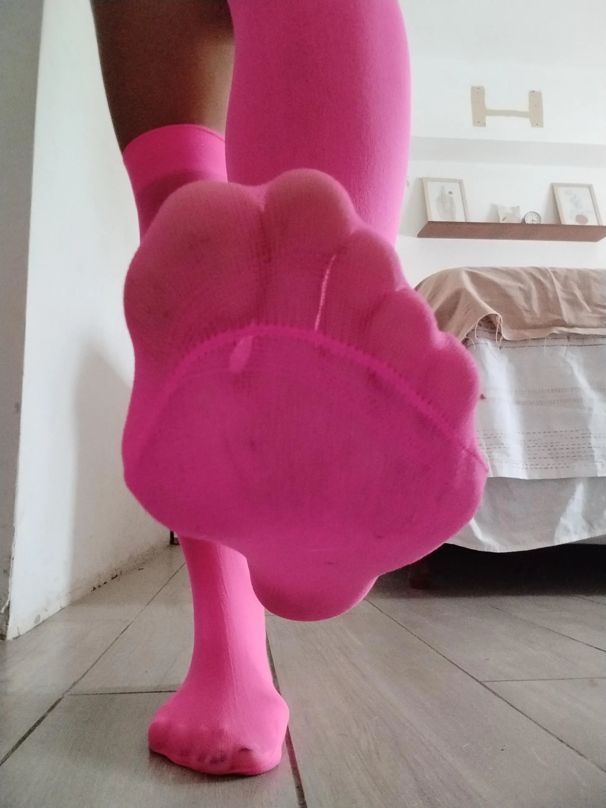 I'll make you feel every finger sliding over the stocking. It's something inexplicable