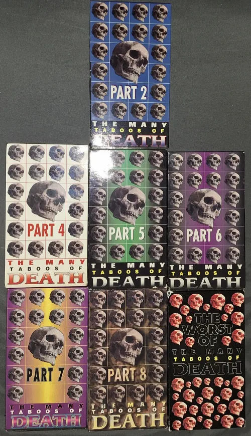 ISO The Many Taboos of Death parts 1 and 3 on VHS