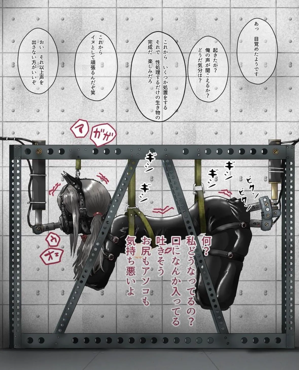 Kitty begged to be in the suit but after 5 minutes she begged me to stop