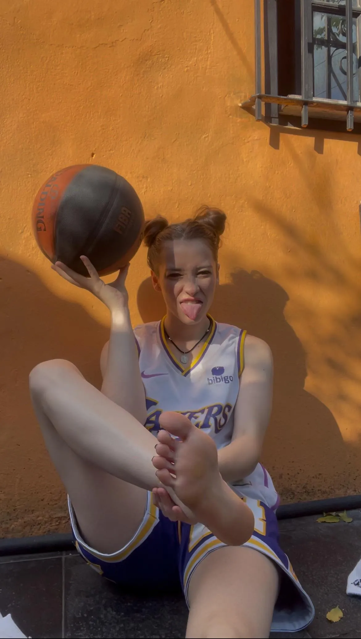 Lick my feet or fingers?