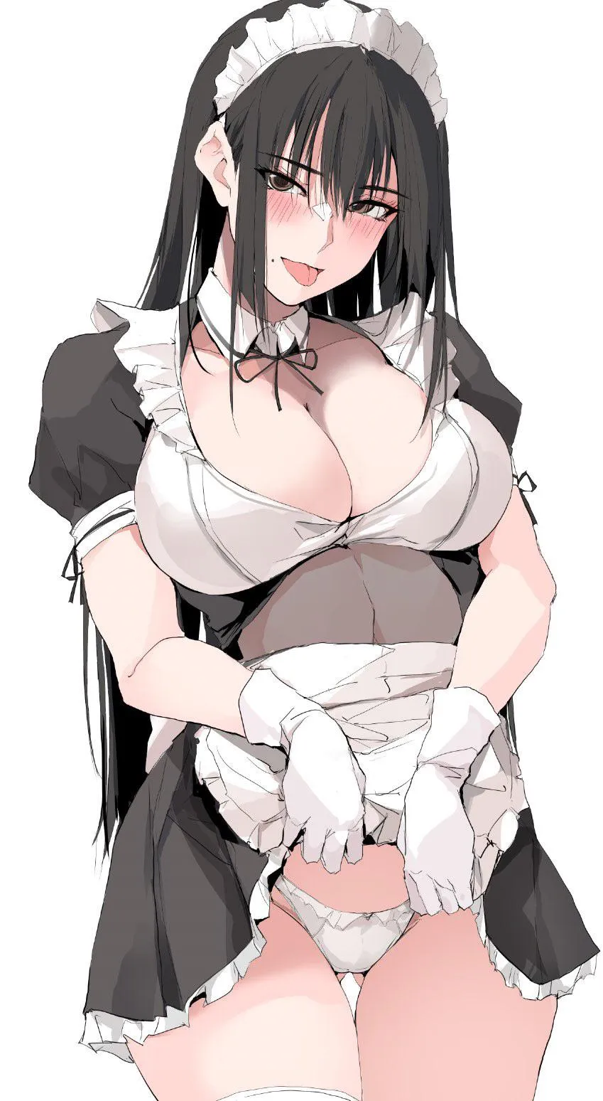 Maid teasing [OC]