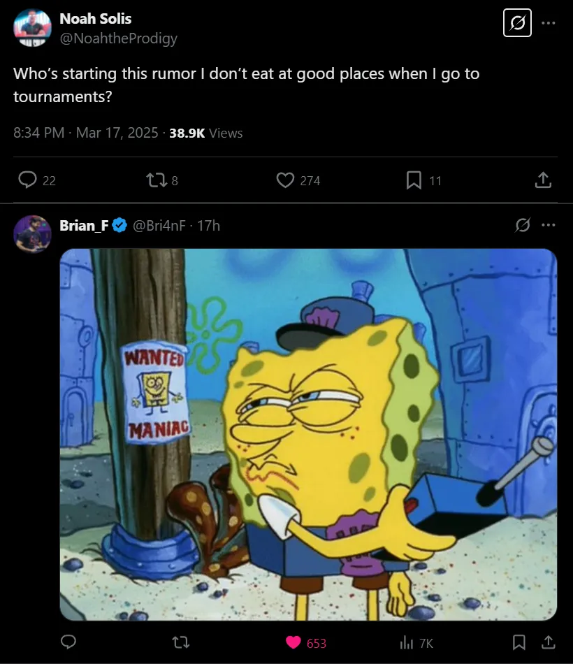 Man's first stop in Japan was at Cane's