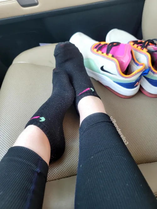Nike socks in my Nikes ✔️