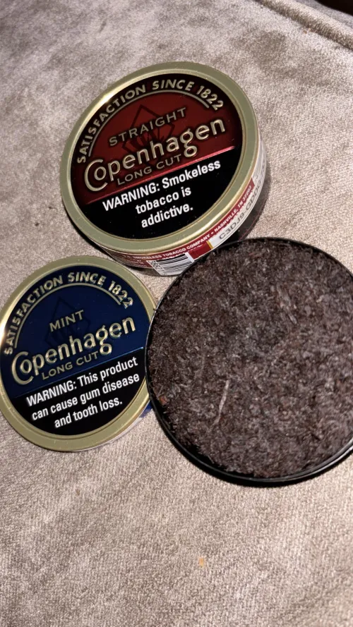 Nothing like a fresh moist can of Copenhagen.