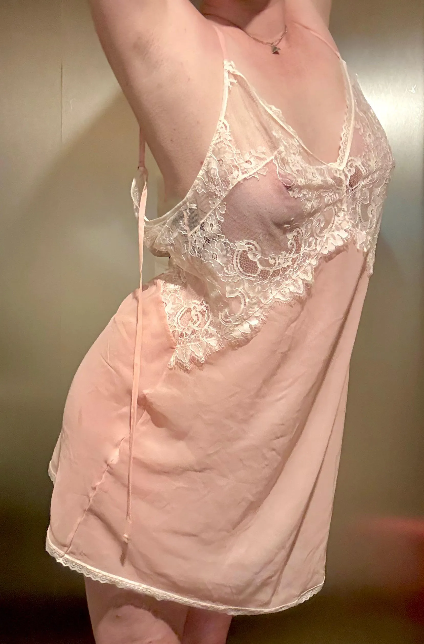 Pink on pink looks pretty good!