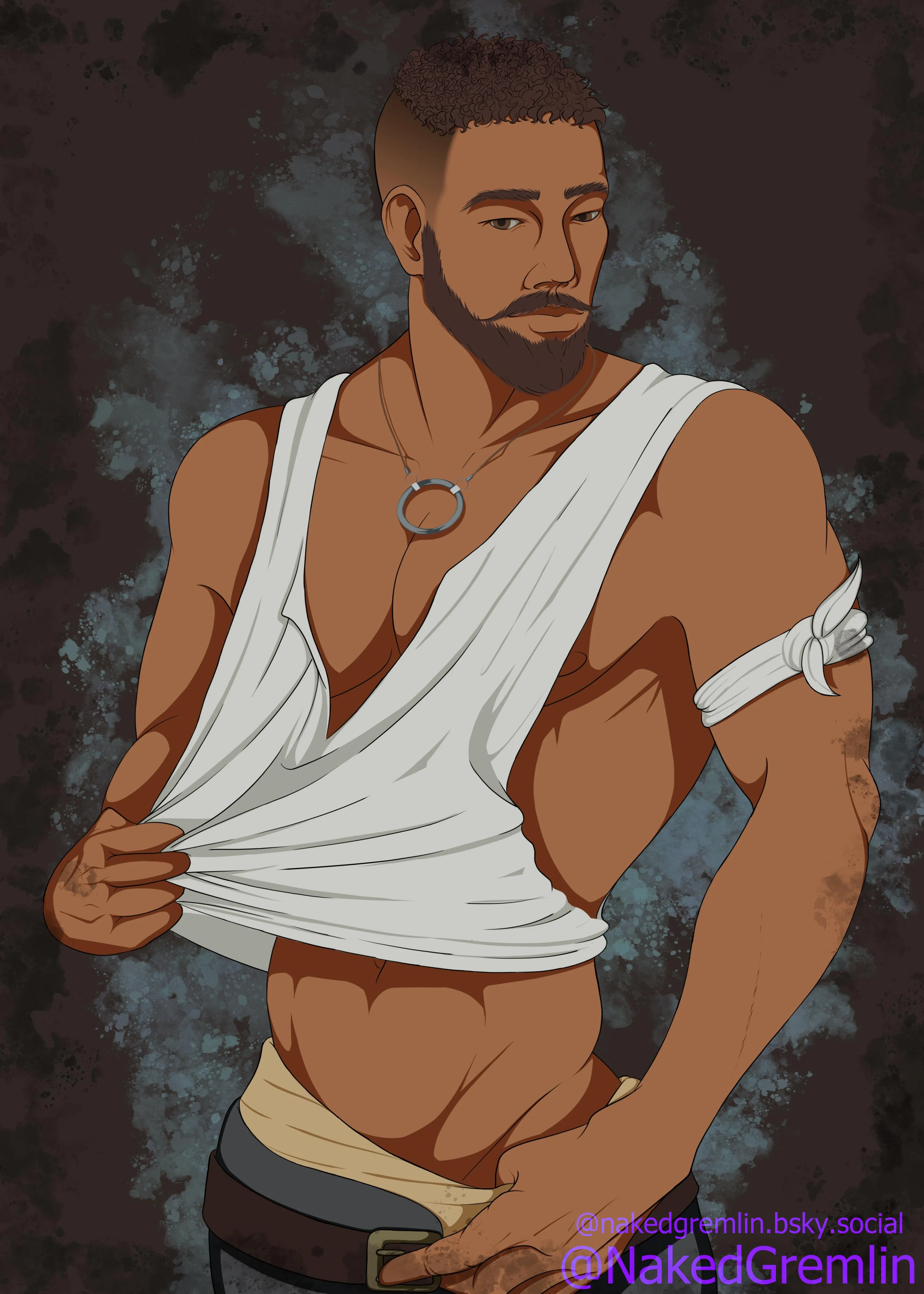 Someone pointed out, i had made his skin tone too light (little embarrassed).