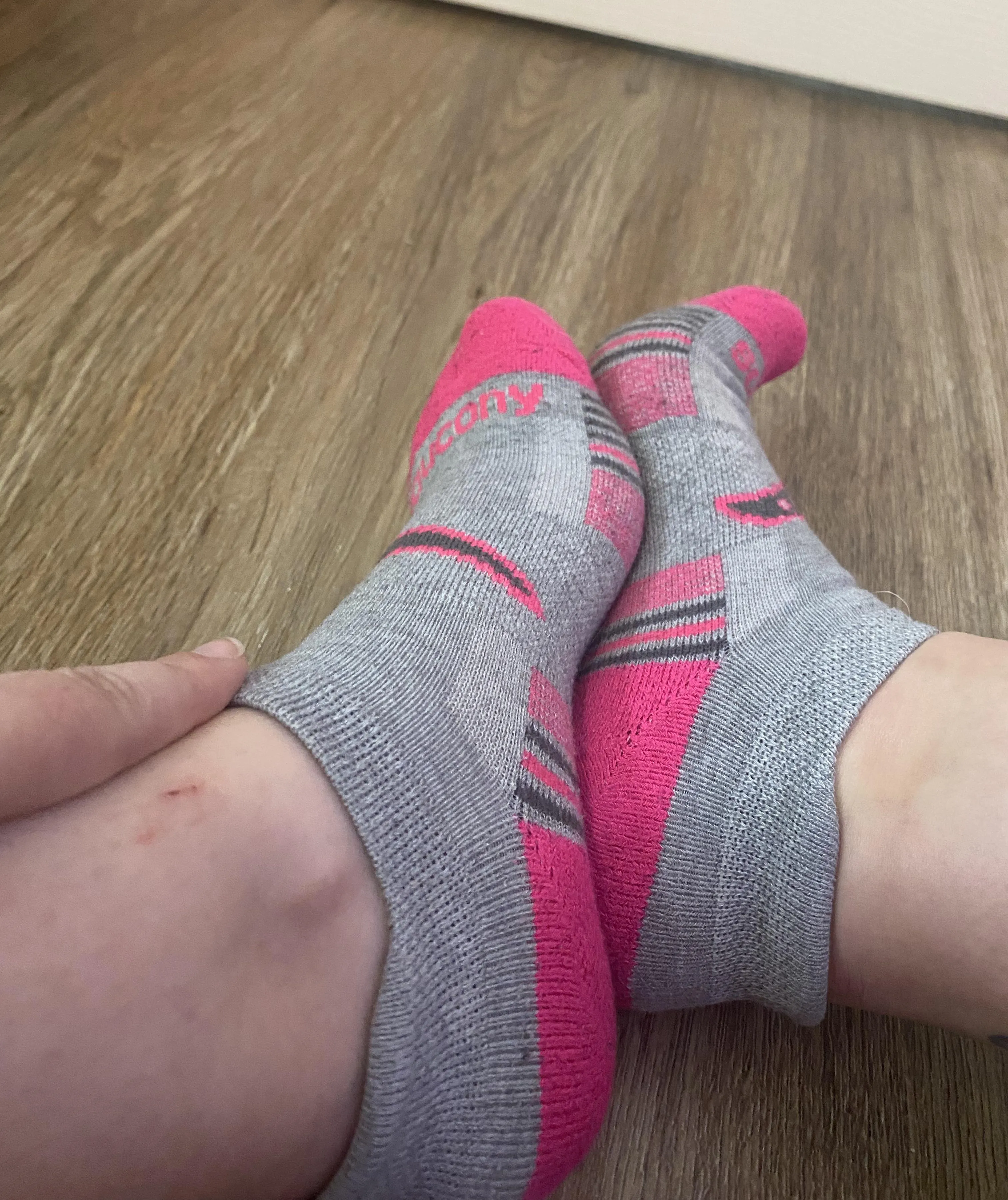 Sweaty sporty socks 🥵