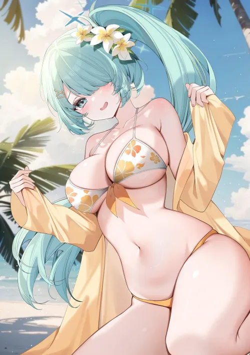 Swimsuit Hiyori [Blue Archive]