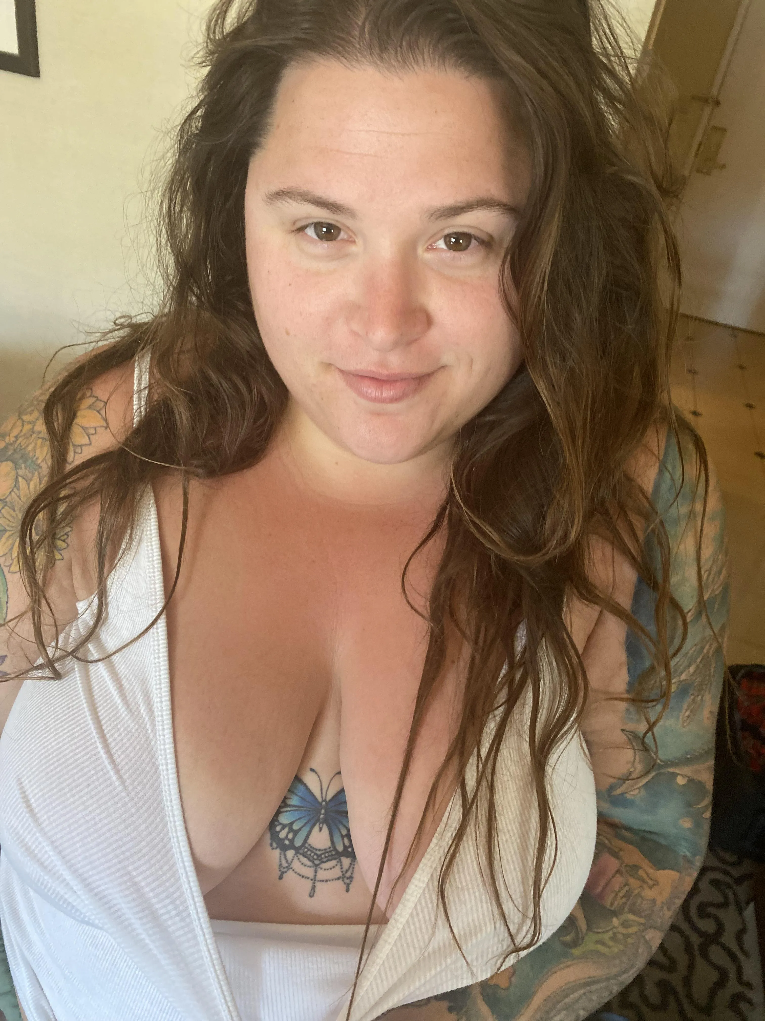 Tatted bbw afternoon delight!