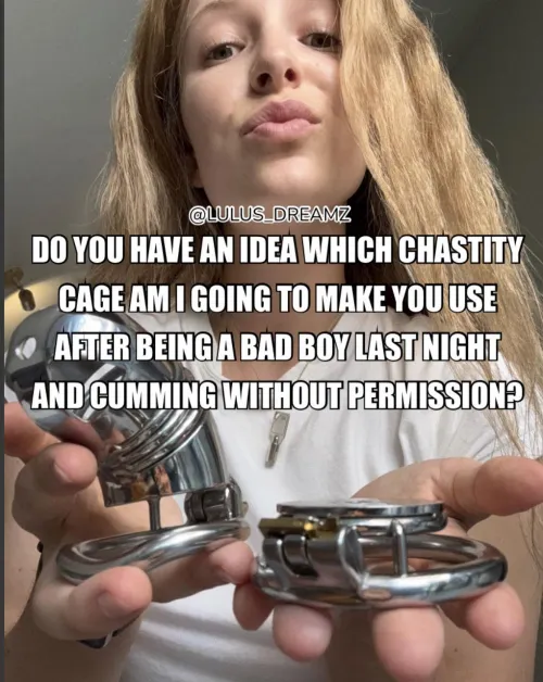 The countdown is on - who will be the lucky one to get locked up in the cage?