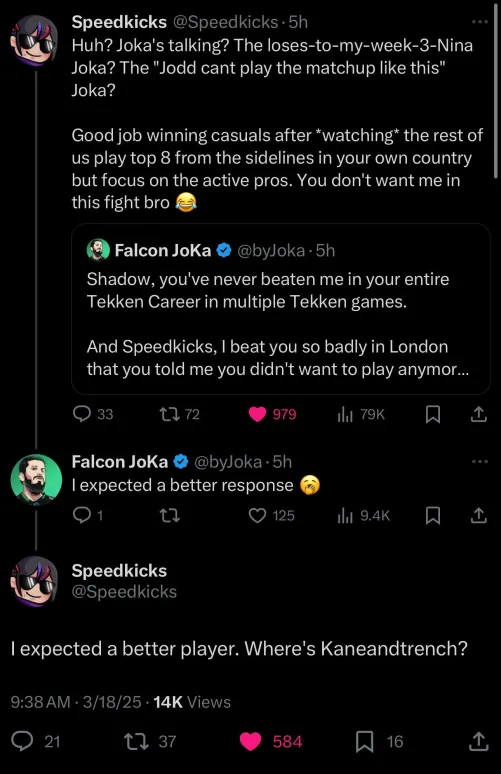 Trying to manufacture a fake EU vs USA beef after the successful Korea v Pak event