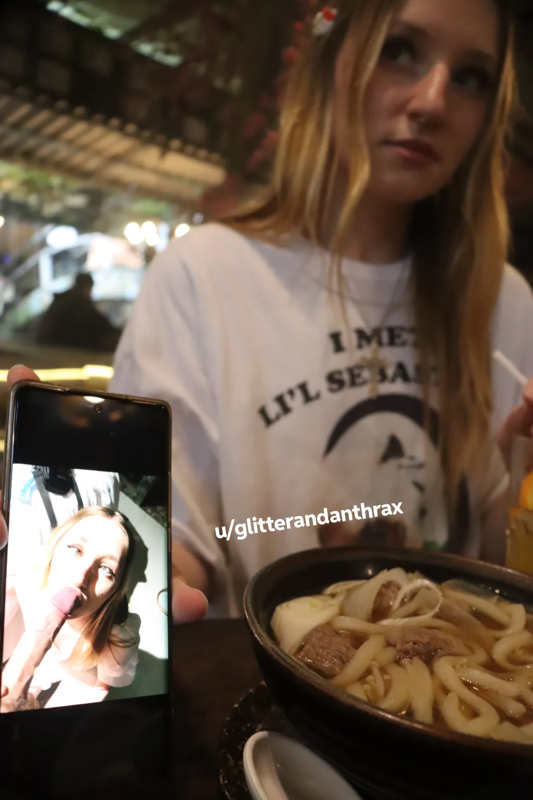 When cuck starts getting too excited on a lunch date and needs to be reminded he's still a pathetic cuck