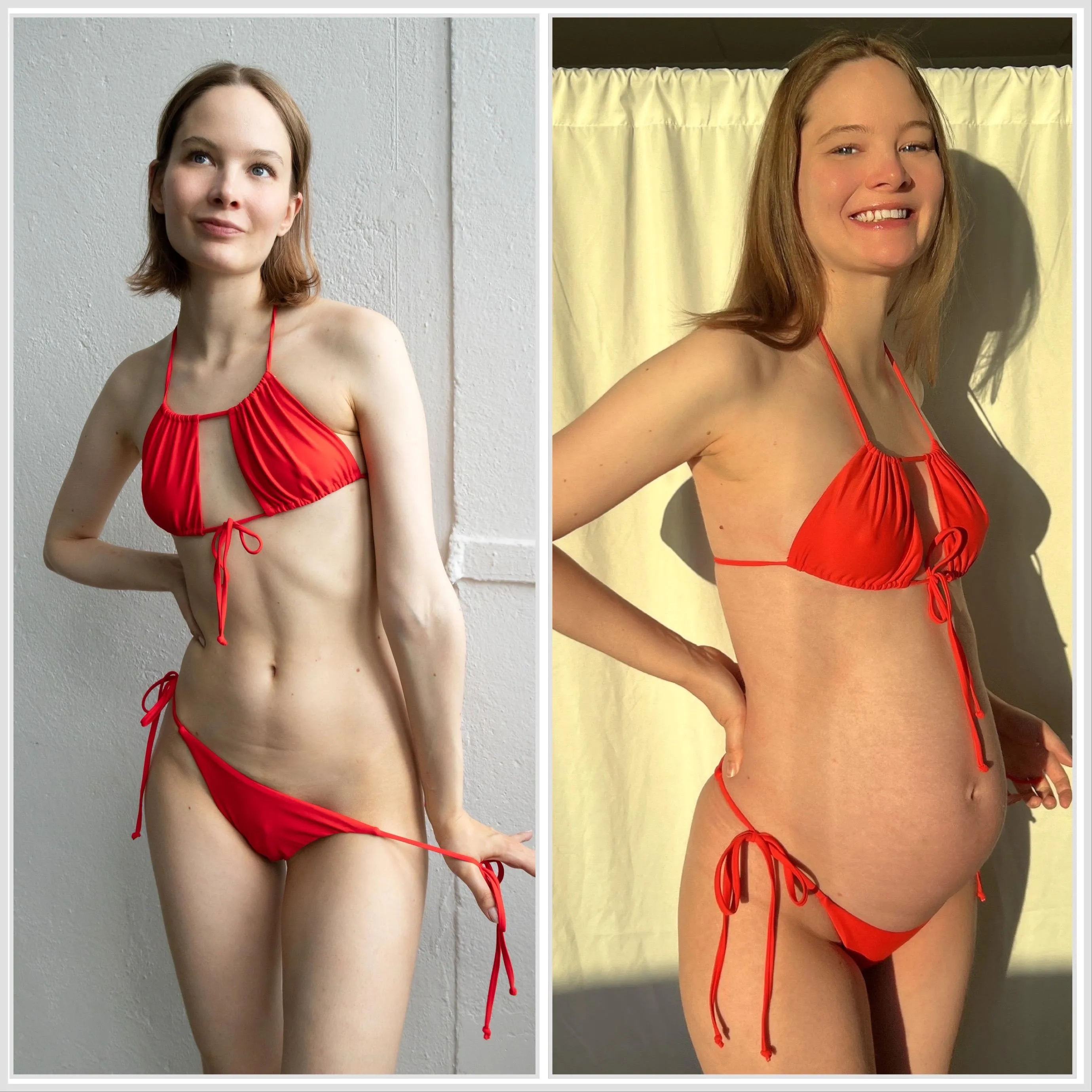 Do I look hotter before pregnancy or 26 weeks pregnant?