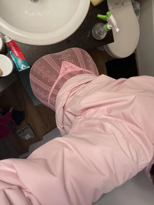 Easy access dress meet me in the bathroom 😈