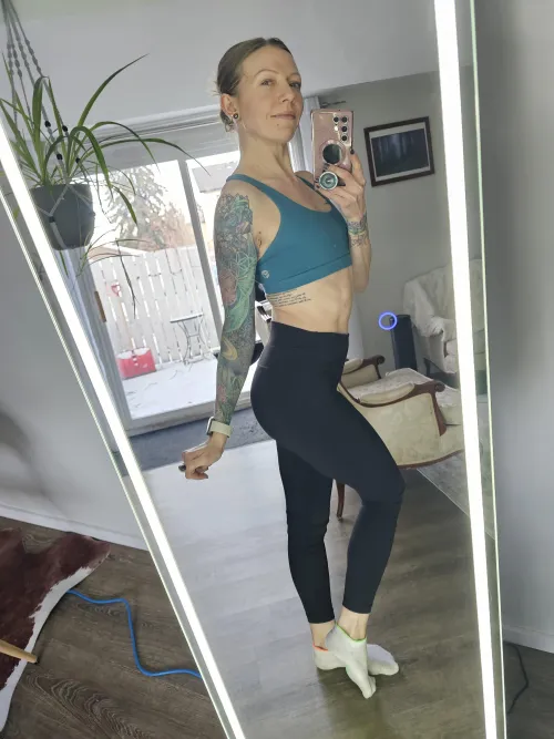 Feeling fit this morning