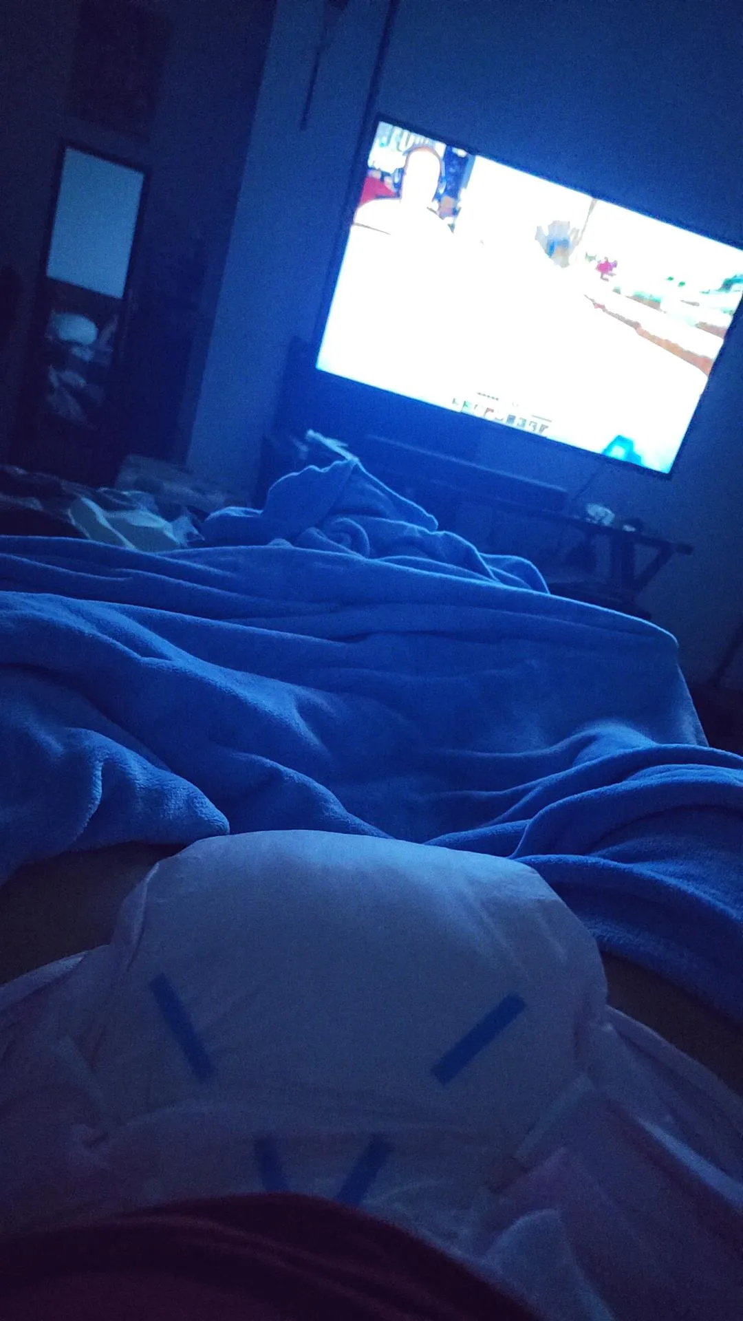 I love watching minecraft while padded 😊