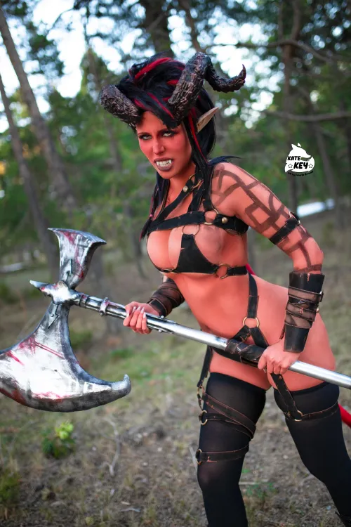 Karlach from Baldur´s Gate by Kate Key Cosplay