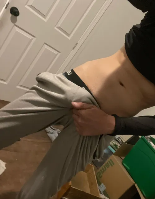 M4A teaseing edgeing jerk stuff thin fit