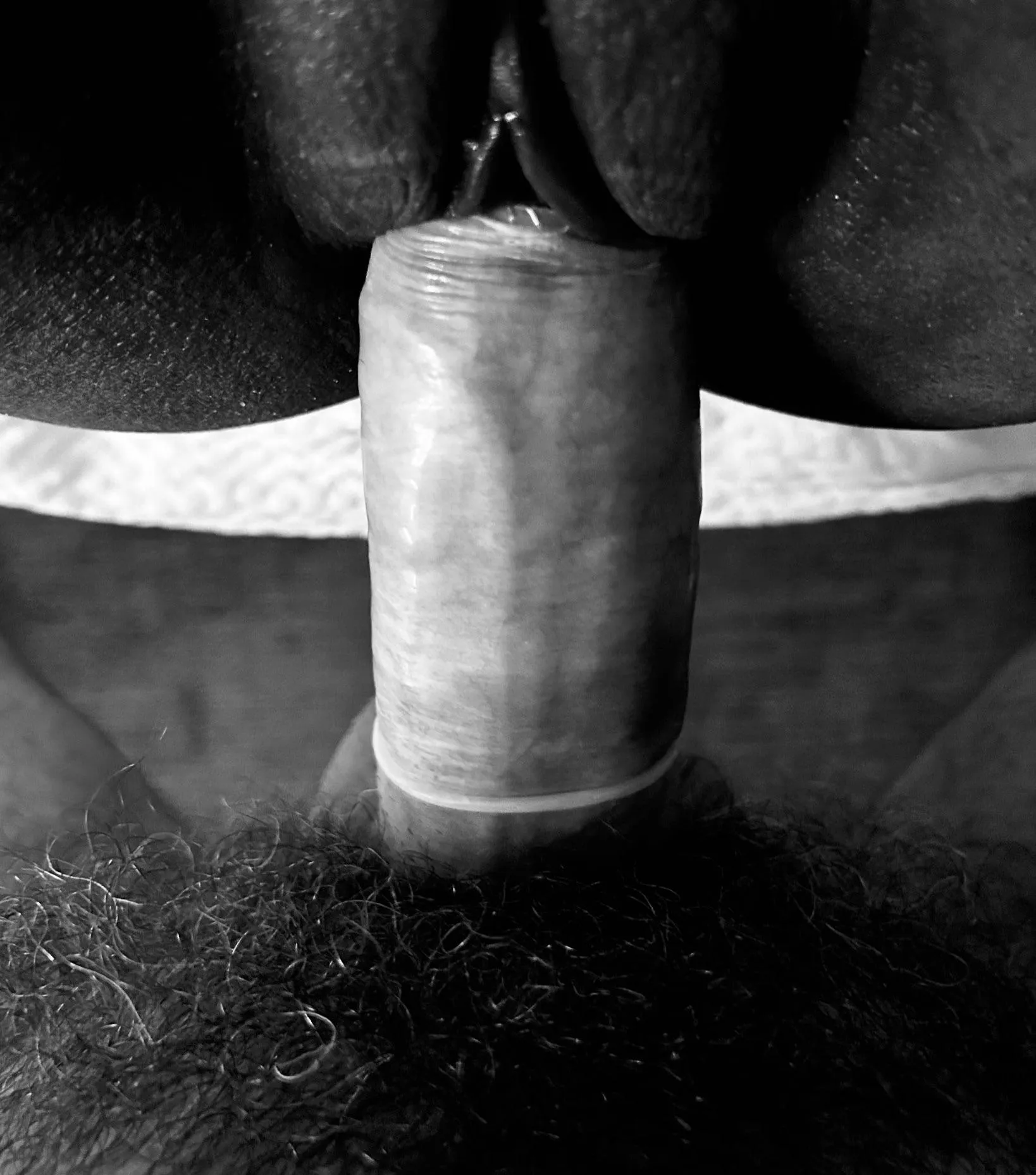 [MF] Tight condom and tight pussy...