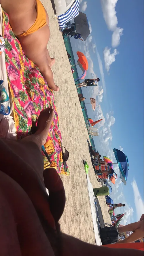 Missing the beach hate going alone