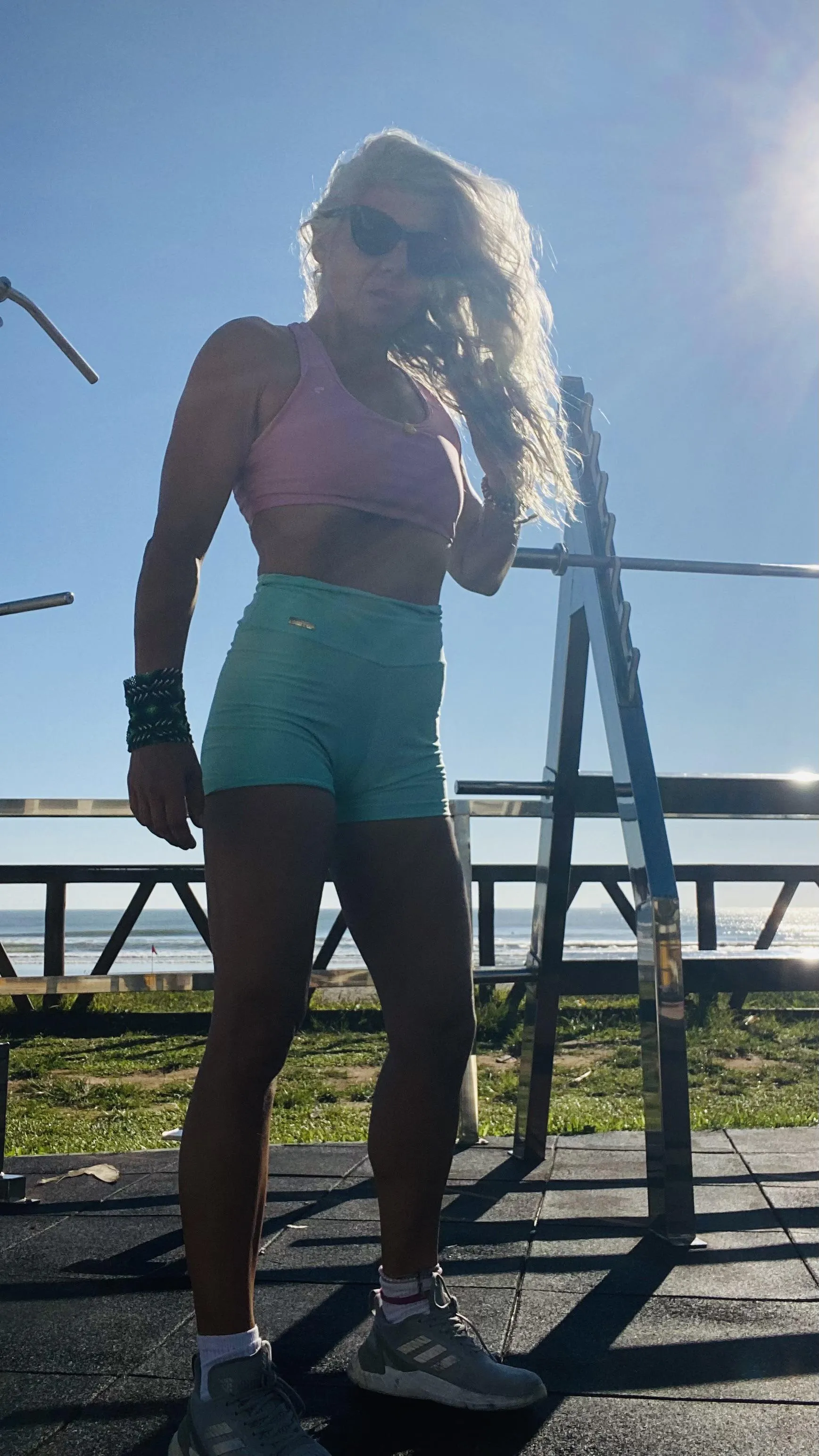 My morning workout on Wednesday