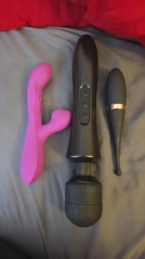 Our funzze collection. The wand is by far the best we had.